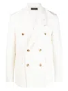 Amiri Striped Double-breasted Blazer