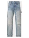 Amiri Debosseed Ma Quad Carpenter Jeans In Antqindigo
