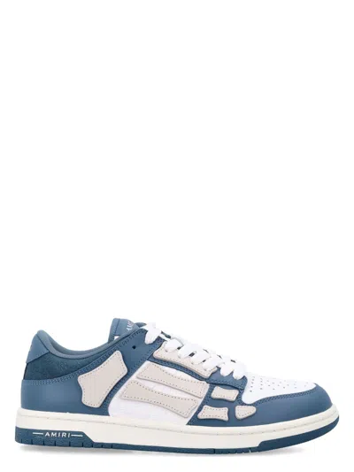 AMIRI MEN'S DEBOSSED MA QUAD SKEL LOW TOP SNEAKER