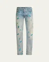 Amiri Dice Patch Skinny Jeans