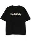 Amiri Mens Shotgun Brand-embroidery Relaxed-fit Cotton-jersey T-shirt Black In Black