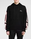 Amiri Black Cardigan With Bones Motif And Logo In Black