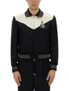 Amiri Ma Music Note Bomber Jacket In Black