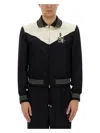 Amiri Ma Music Note Bomber Jacket In Black