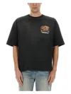 Amiri Jazz Hideaway Logo-print Cotton T-shirt In Black