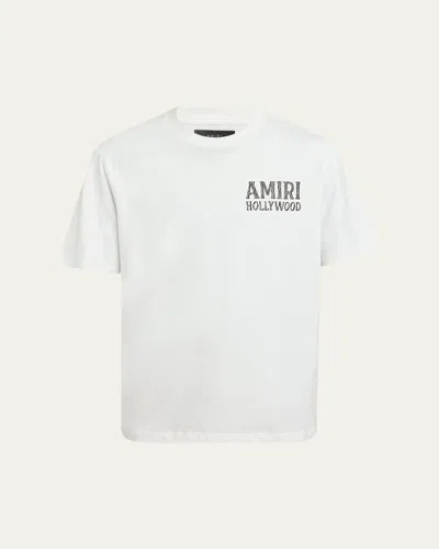 Amiri Men's Jazz Wolf Graphic T-shirt In White