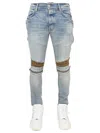 Amiri Cotton Denim Jeans In Blue