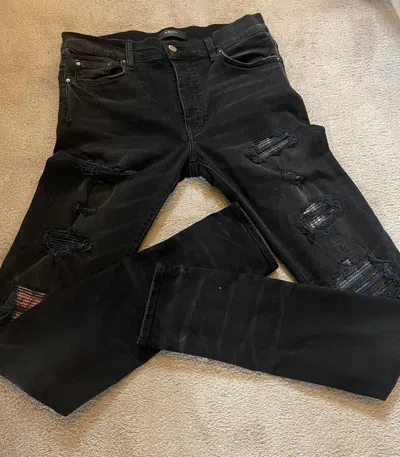 Pre-owned Amiri Men Jeans Study /see Real Tape Measurements In Photos In Bad Ass