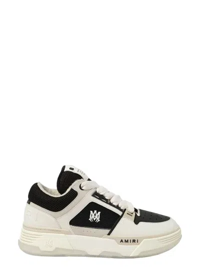 AMIRI MEN'S LEATHER AND FABRIC MA-1 SNEAKERS