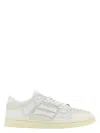 Amiri White Leather Skel Sneakers In White