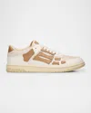 Amiri Skel Top Low Sneakers In White