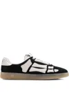 Amiri Pacific Bones Low-top Sneakers In Black