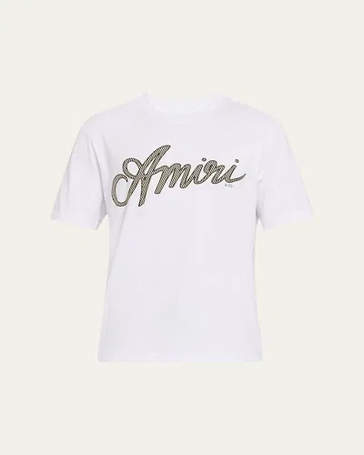 AMIRI MEN'S LOGO SCRIPT T-SHIRT
