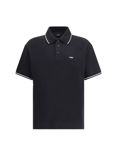 AMIRI AMIRI MEN LOGOED POLO SHIRT