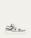 Amiri Men's Ma-1 Ma Quad Sneaker In White/grey