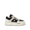 Amiri Two-tone Ma-1 Sneakers In Black And White In Black/alabaster