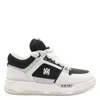 Amiri Ma-1 Leather And Mesh Sneakers In White