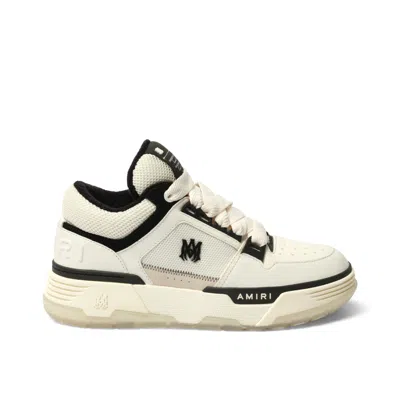 Amiri Men's Ma-1 Sneakers In White/black/white