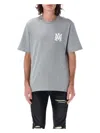 Amiri Heathered Grey Ma Core Logo T-shirt In Grey