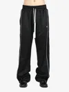 Amiri Contrast-trim Drawstring Track Pants In 001 Black