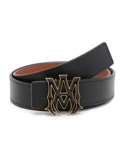 Amiri Men's Ma Leather Belt In Multi