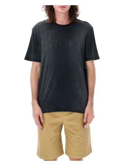 Amiri Ma Logo Shotgun T-shirt In Black