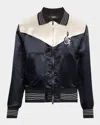 Amiri Ma Music Note Bomber Jacket In Black