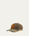 Amiri Men's Ma Outline Camouflage Baseball Cap In Brown