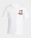 Amiri White Crewneck Printed T-shirt