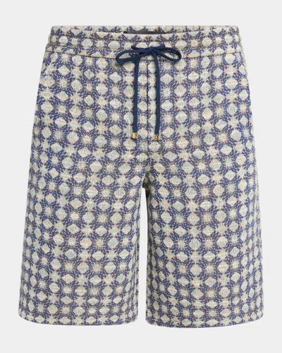 AMIRI MEN'S MA QUAD BOUCLE DRAWSTRING SHORTS
