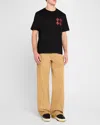 Amiri Black Cotton Jersey Ma Quad T-shirt In Black