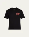 Amiri Black Cotton Jersey Ma Quad T-shirt In Black