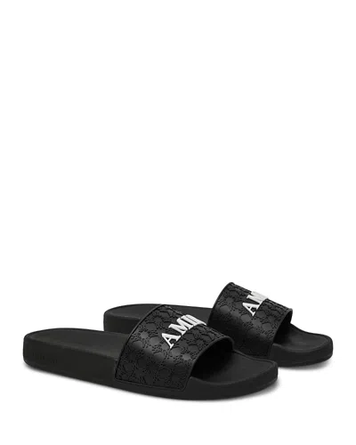 Amiri Men's Ma Quad Pool Slides In Black