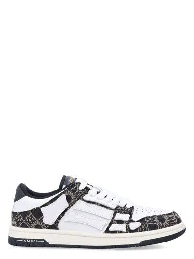 AMIRI MEN'S MA QUAD SKEL LOW TOP SNEAKER