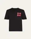 Amiri Black Cotton Jersey Ma Quad T-shirt