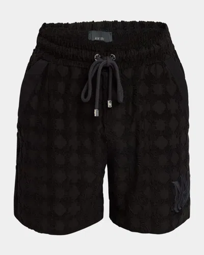 AMIRI MEN'S MA QUAD TOWELING SHORTS