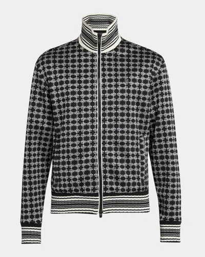 Amiri Men's Ma Quad Track Jacket In Black