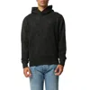 Amiri Hoodie Aspect Déchiré En Coton In Black