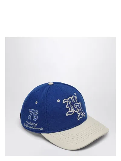 Amiri Ma Spirit Logo-embroidered Cap In Blue
