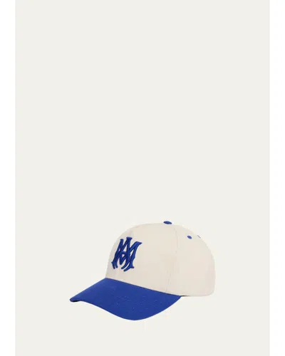 Amiri Men's Ma Two-tone Baseball Cap In Yellow