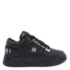 Amiri Black Sneakers With Logo Patch On The Side And Logo Lettering On The Rear In Leather Man In Black