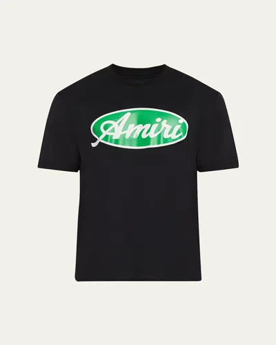 AMIRI MEN'S OVAL LOGO T-SHIRT