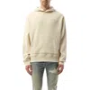 Amiri Cotton Sweatshirt With Front Pocket And Hood In Brown
