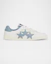 Amiri Lace-up Low-top Sneakers In Ocean Sky
