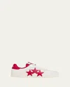 Amiri Lace-up Low-cut Casual Shoes In White/red