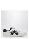 Amiri Pacific Low Top Sneaker With Star Patches In Black