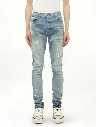 Amiri Men's Painter Denim Mx1 Jeans In Blue