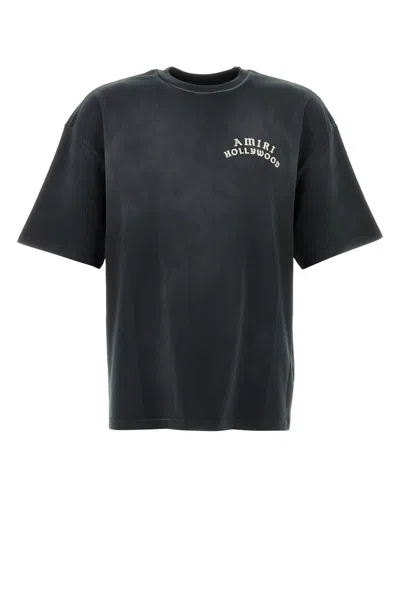Amiri Men Salte Cotton Oversize T-shirt In Gray