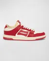 Amiri Collegiate Skel Top Low Sneakers Men In Red White