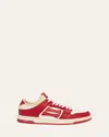 Amiri Collegiate Skel Top Low Sneakers Men In Red White